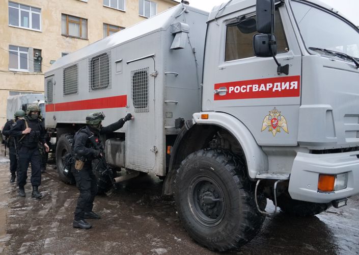 Росгвардейцы приняли участие в учении «Технология-2021» в Новгороде