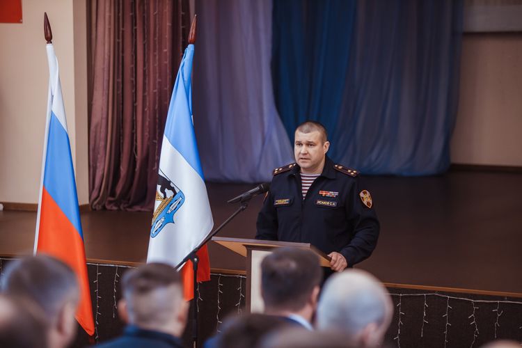 В Великом Новгороде прошла рабочая встреча начальника территориального управления Росгвардии и главы региона