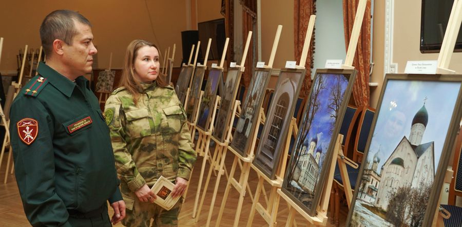 Новгородские росгвардейцы приняли участие в открытии Знаменских образовательных чтений 
