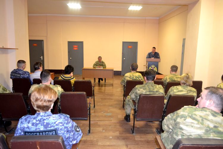 Новгородские росгвардейцы провели  комплекс мероприятий по сплочению воинских и служебных коллективов