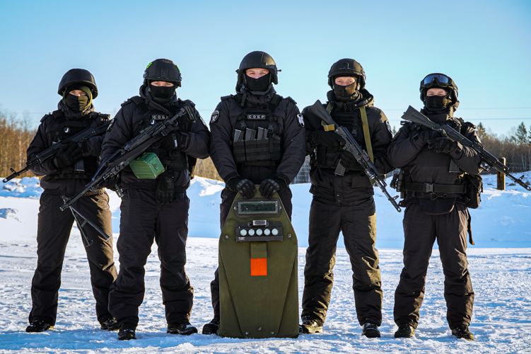 Новгородский СОБР «Рубин» Росгвардии отмечает  30-летие образования