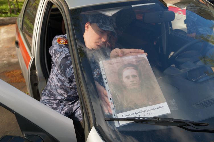 Новгородские росгвардейцы присоединились к Всероссийской акции «Бессмертный автополк»