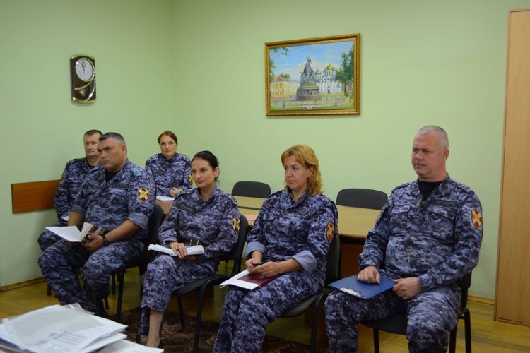 В отделе вневедомственной охраны Росгвардии подвели итоги служебной деятельности за первое полугодие 2023 года