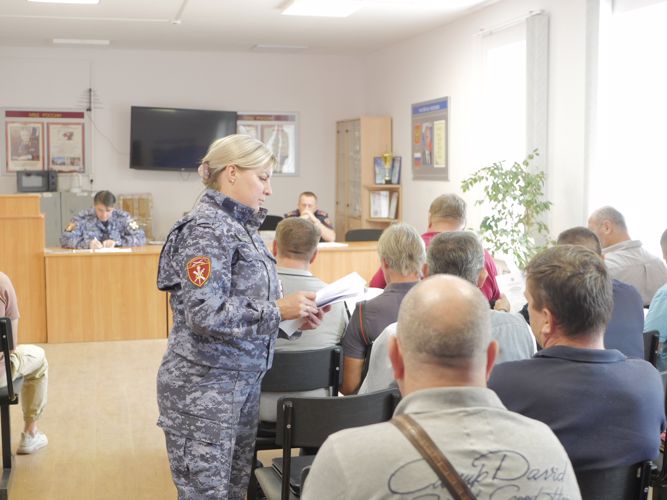 В преддверии нового учебного года росгвардейцы провели заседание Координационного совета
