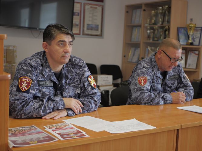 В преддверии нового учебного года росгвардейцы провели заседание Координационного совета