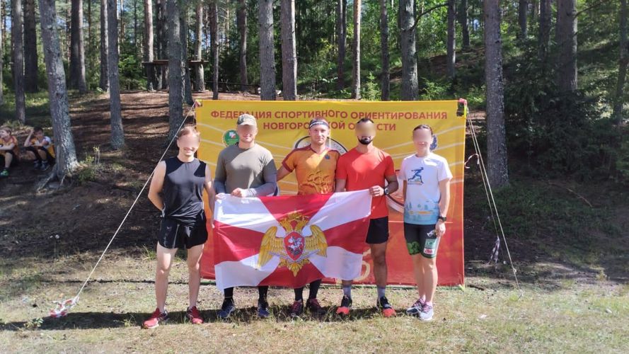 Новгородские росгвардейцы приняли участие в чемпионате по спортивному ориентированию