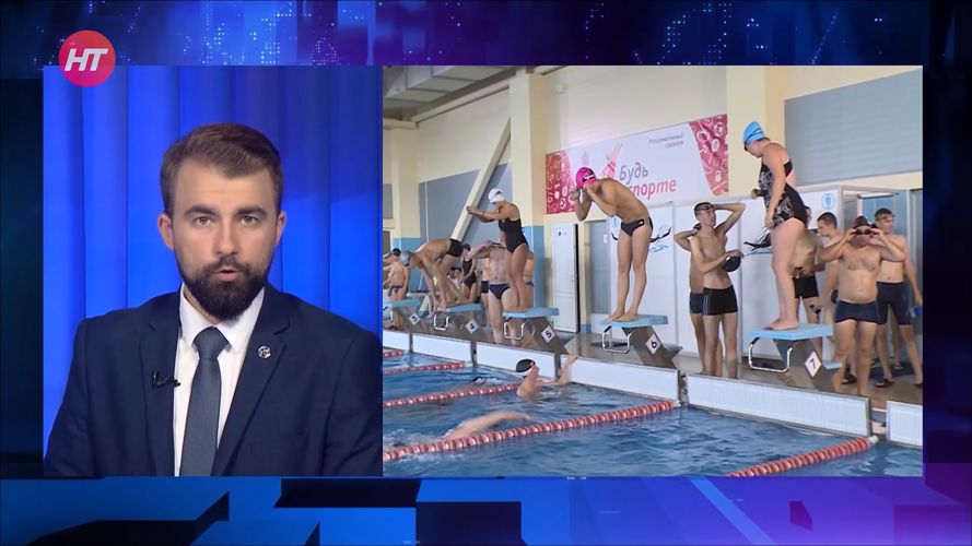 Телесюжет о чемпионате по плаванию среди росгвардейцев Северо-Западного округа 