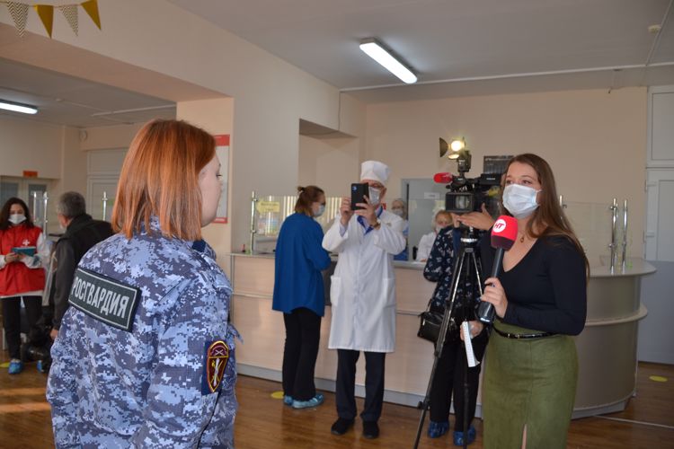 Новгородские росгвардейцы приняли участие   во Всероссийском марафоне донорства костного мозга
