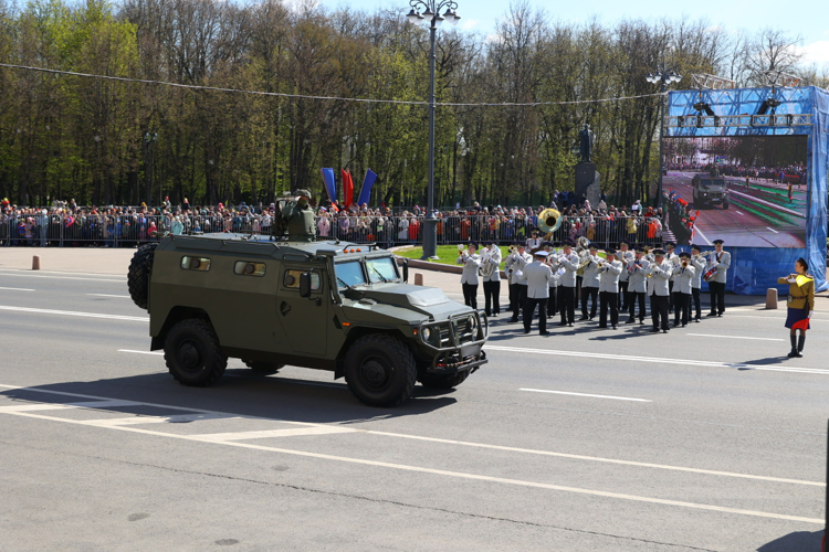 Военнослужащие Управления Росгвардии по Новгородской области приняли участие в торжественном прохождении в ознаменование 79-годовщины Победы в Великой Отечественной войне (Видео)