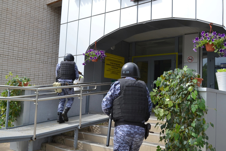 Новгородские  росгвардейцы приняли участие во  всероссийских учениях 