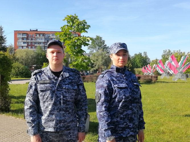 Новгородские росгвардейцы обеспечили безопасность во время проведения праздничных мероприятий