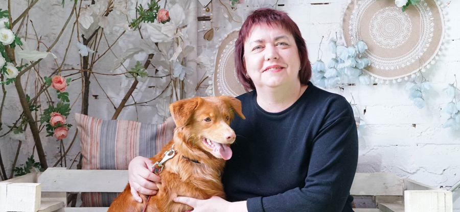 Начальник кадровой службы  новгородской Росгвардии сказала о  работе и о своем любимом питомце