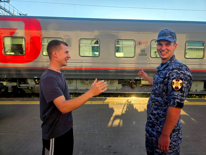Более 30 новгородских  юношей отправились  служить  в Северо-Западный округ Росгвардии