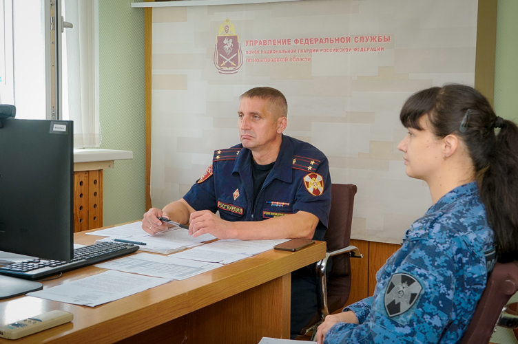 В отделе вневедомственной охраны Росгвардии подвели итоги служебной деятельности за первое полугодие 2024 года