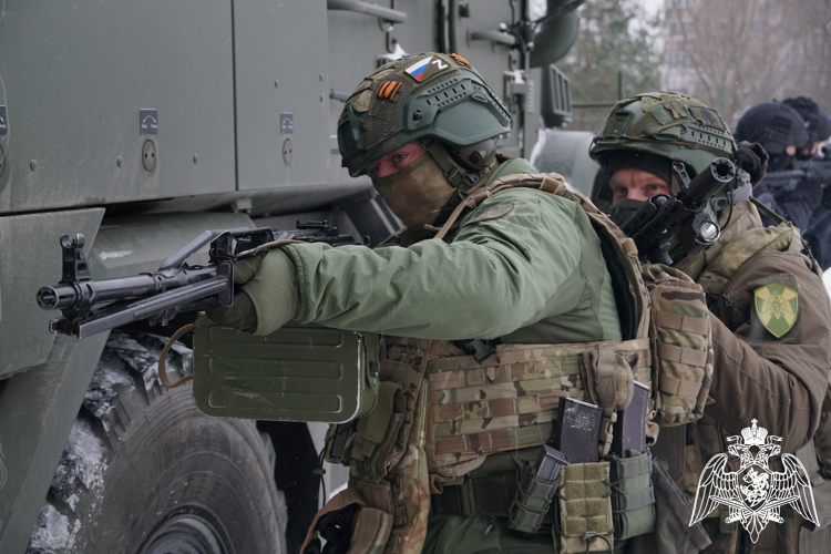 В Новгородской области начался зимний период подготовки росгвардейцев
