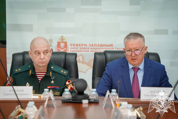 Начальник Управления Росгвардии по Новгородской области принял участие в заседании оперативного штаба Северо-Западного округа Росгвардии