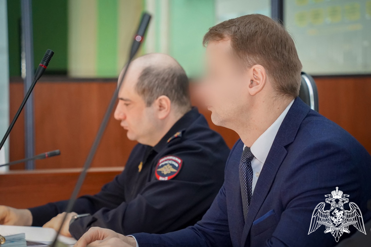 Начальник Управления Росгвардии по Новгородской области принял участие в заседании оперативного штаба Северо-Западного округа Росгвардии