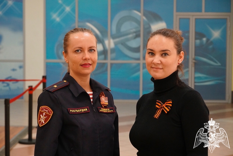 Владислав Третьяк  и новгородские росгвардейцы  присоединились к всероссийской акции «Георгиевская лента»