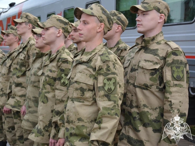 Более 30 новгородских  юношей отправились  служить  в Северо-Западный округ Росгвардии