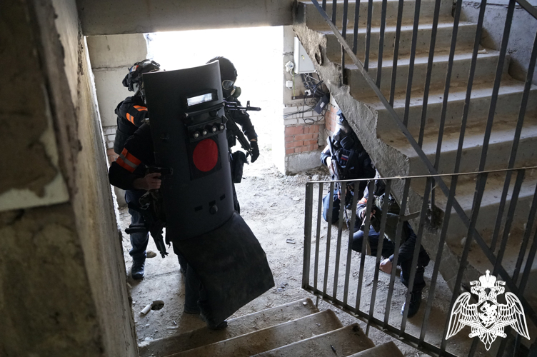 Телесюжет в программе "Новость часа" на Новгородском областном телевидении от 07 апреля 2025 года о проведении тактико-специальных занятий