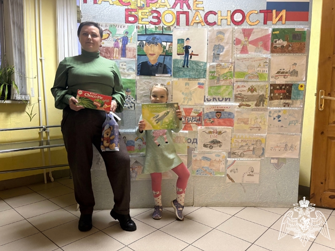 Новгородские росгвардейцы ко Дню   вневедомственной охраны провели конкурс  детского рисунка