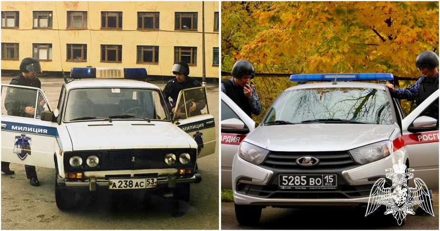 Новгородские сотрудники вневедомственной охраны присоединились к всероссийскому фоточелленджу 