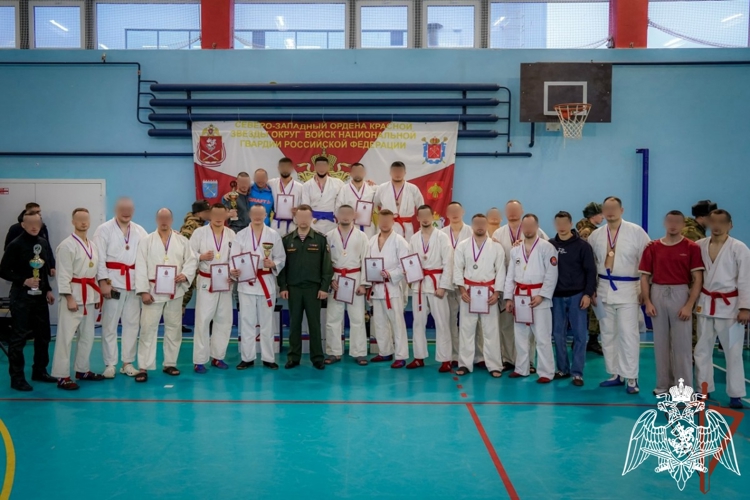 Сотрудник новгородского СОБР «Рубин» занял призовое место на чемпионате Северо-Западного округа Росгвардии по рукопашному бою