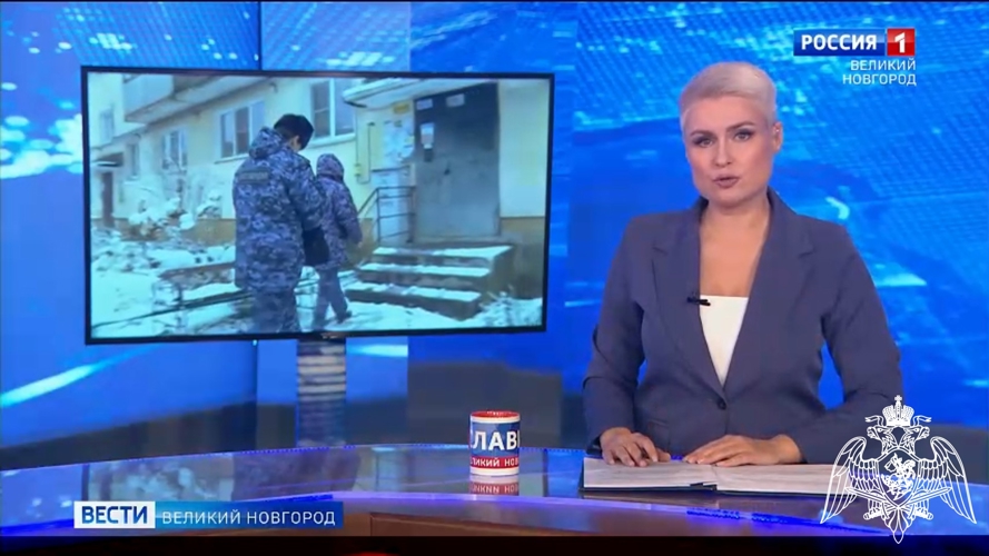 Телесюжет в программе "Вести. Великий Новгород" (ГТРК "Славия")  от 25 ноября 2025 года о проверке оружия