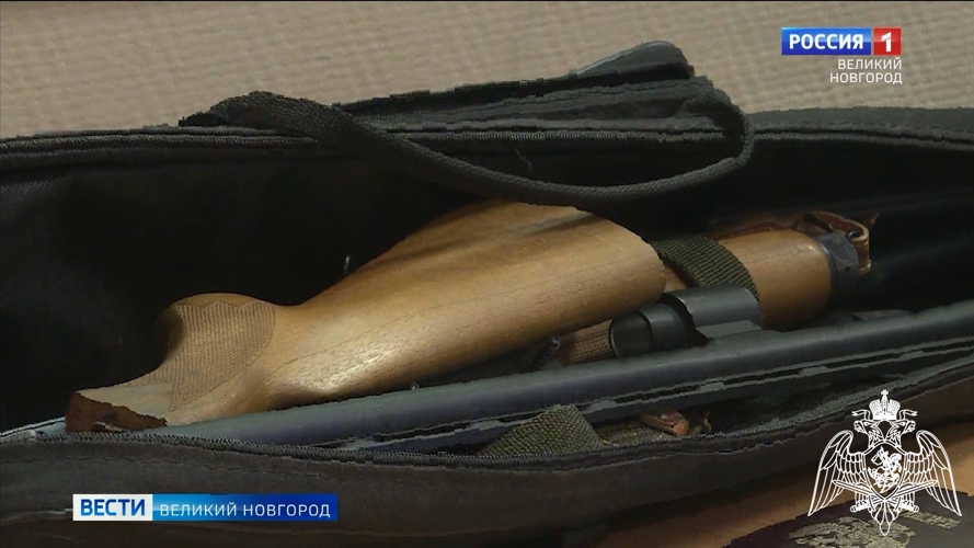 Телесюжет в программе "Вести. Великий Новгород" (ГТРК "Славия")  от 27 сентября 2025 года о проверке оружия