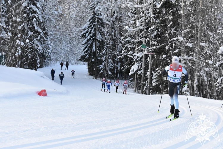 Сотрудница новгородской Росгвардии победила в  личном зачете  в чемпионатах Росгвардии по лыжным гонкам и служебному двоеборью  