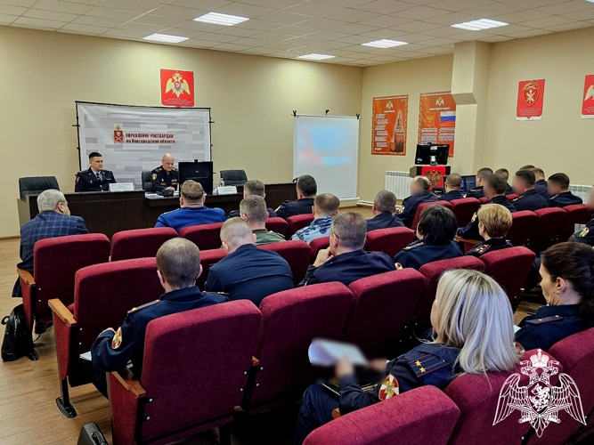 В Управлении Росгвардии по Новгородской области подвели итоги служебно-боевой деятельности за 2025 год