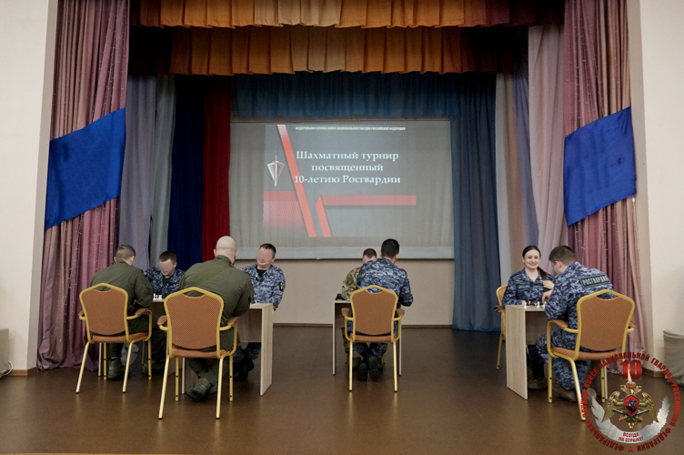 В Великом Новгороде прошёл турнир по шахматам среди сотрудников Росгвардии