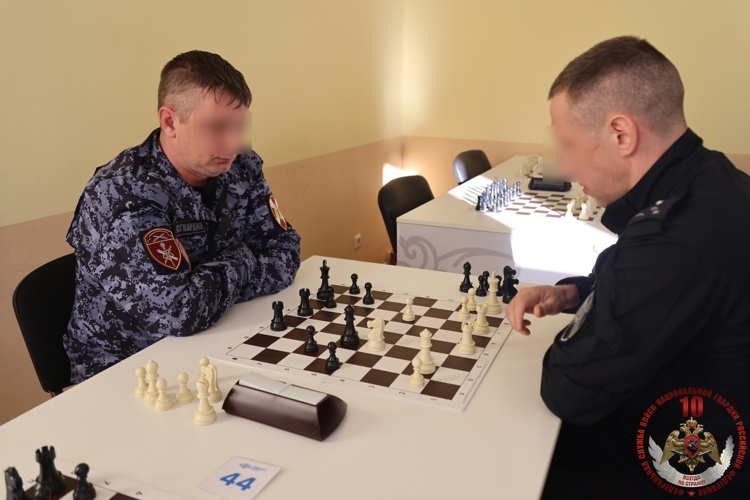 Новгородские росгвардейцы приняли участие в чемпионате Северо-Западного округа Росгвардии по шахматам