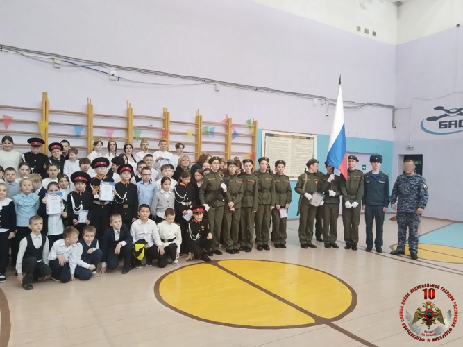 Новгородские росгвардейцы приняли участие в проведении строевых мероприятий 