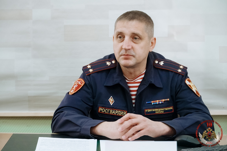 В Великом Новгороде прошла пресс-конференция с руководством вневедомственной охраны Росгвардии