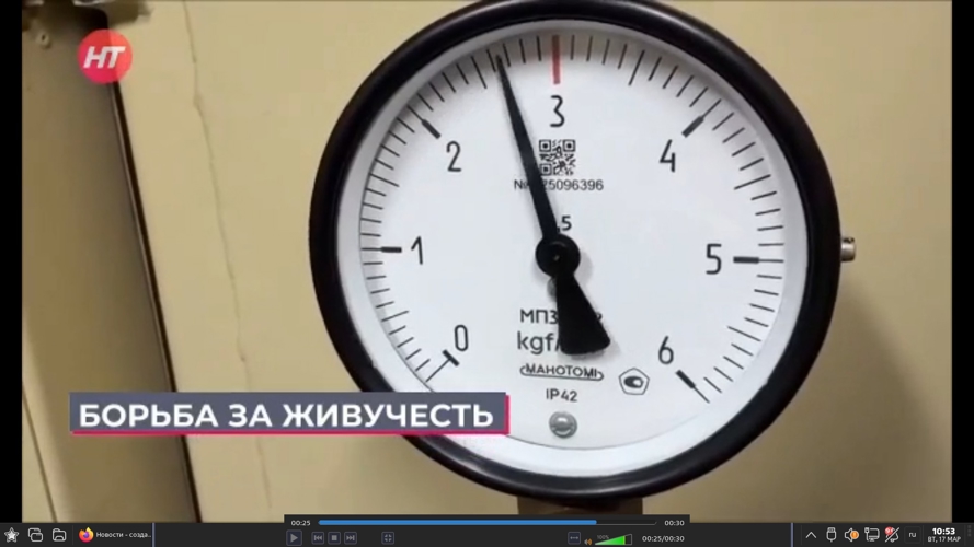 Телесюжет в программе "Новости утро" на Новгородском областном телевидении от 12 марта 2026 года о проведении мероприятий по борьбе за живучесть