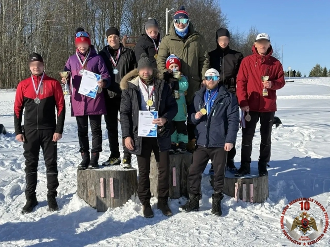В Новгородской области состоялся чемпионат «Динамо» по лыжным гонкам