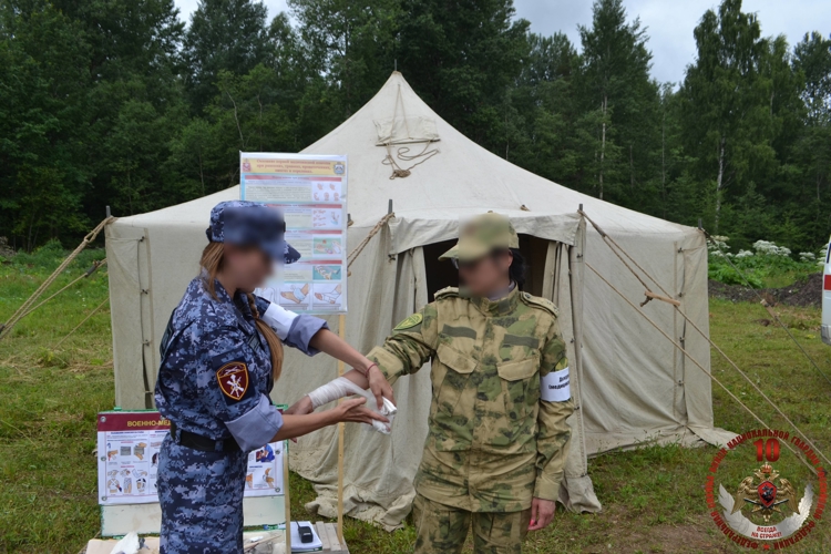 Новгородские медики Росгвардии отмечают  165 годовщину  создания медицинской службы