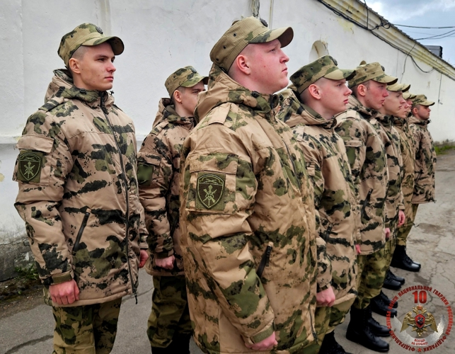 В Новгородской области 39 юношей отправятся служить  в воинские части Северо-Западного округа Росгвардии
