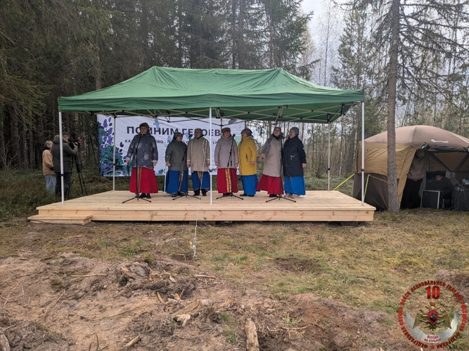 Новгородские росгвардейцы приняли участие в международной  акции «Сад памяти»