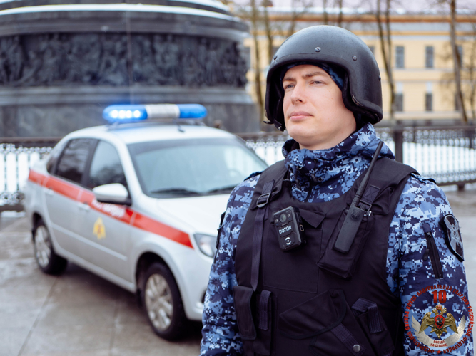 Новгородские росгвардейцы задержали  мужчину
