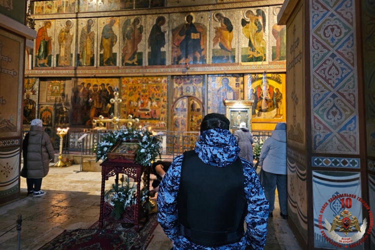 Новгородская Росгвардия обеспечила безопасность Вербного воскресенья в регионе