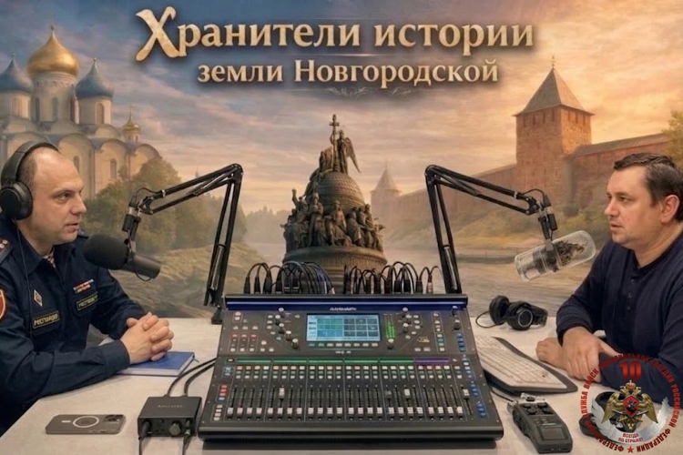 Радиоэфир начальника отделения вневедомственной охраны по Демянскому району на Радио "Демянск ФМ"