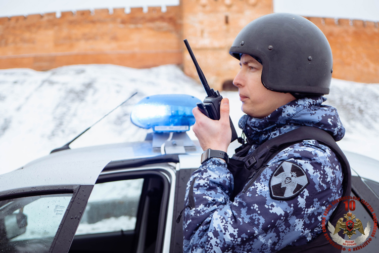 Новгородские росгвардейцы задержали мужчину