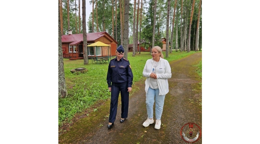 Новгородские росгвардейцы проверяют безопасность детских оздоровительных лагерей в регионе  