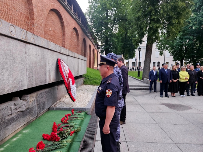 Сотрудники и военнослужащие регионального управления Росгвардии присоединились к всероссийской акции «Свеча памяти»