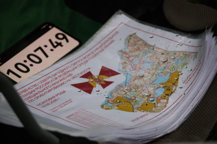 Новгородские  росгвардейцы приняли участие в первенстве Северо-Западного округа Росгвардии по ориентированию на местности