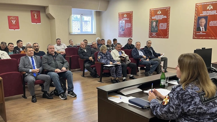 В Великом Новгороде состоялось расширенное заседание Росгвардии и руководителей частных охранных организаций  