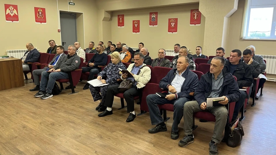 В Великом Новгороде состоялось расширенное заседание Росгвардии и руководителей частных охранных организаций  