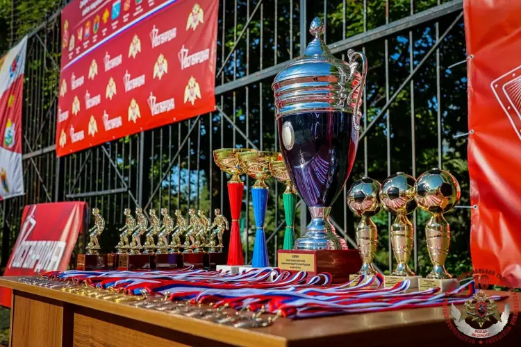 Новгородские росгвардейцы приняли участие в чемпионате Росгвардии по мини-футболу